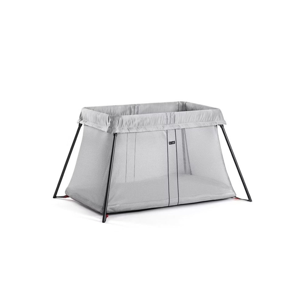 Baby Bjorn Travel Cot in grey