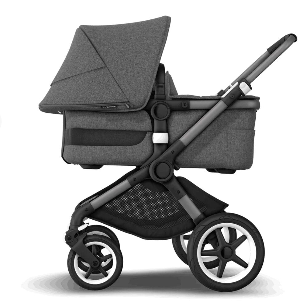 Bugaboo Fox Bassinet in Grey Melange