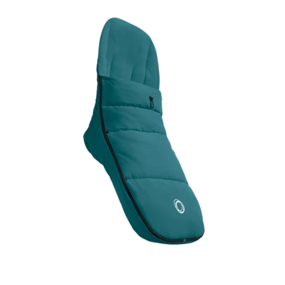 Bugaboo universal footmuff in petrol blue