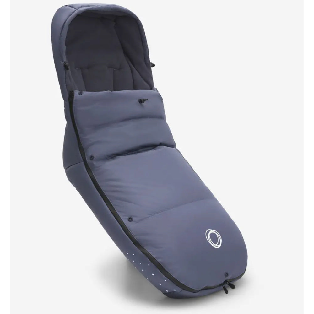 Bugaboo universal footmuff in seaside blue