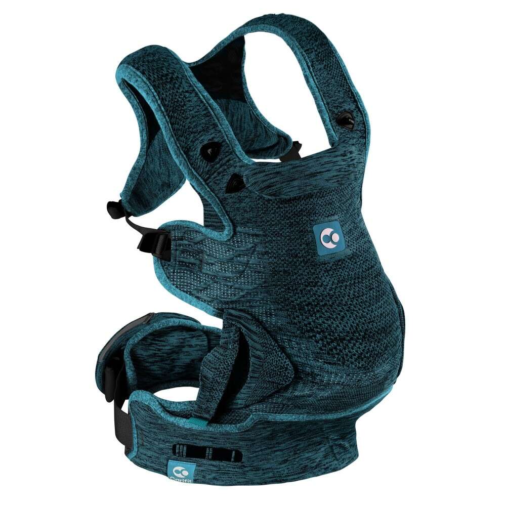 Carifit + Multi-Position Baby Carrier in Cool Green