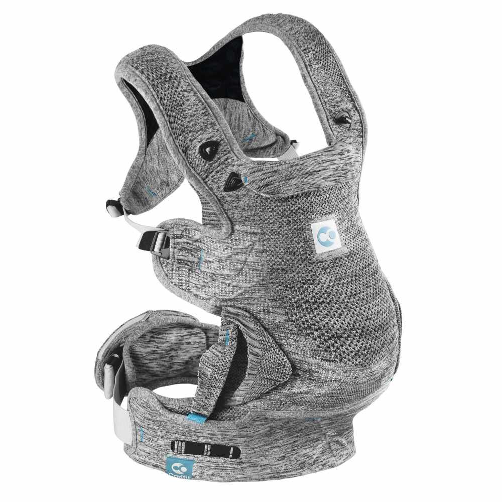 Carifit + Multi-Position Baby Carrier in Cool Grey