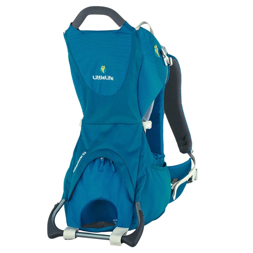 Little Life S2 adventure back pack carrier in blue