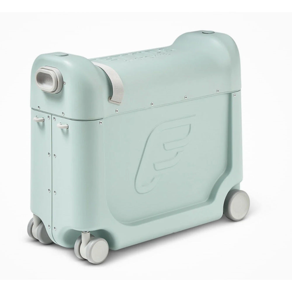 Stokke Jet Kids Bed Box in pale green with white strap