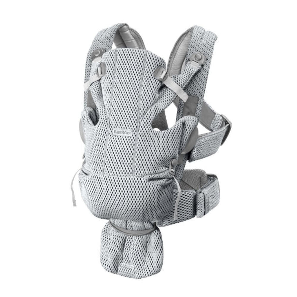 Baby Bjorn Carrier Move 3D Mesh in Grey with head support up