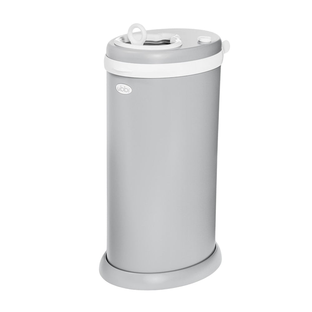 Ubbi Nappy Bin in matte grey